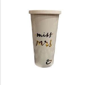 Kate spade cold cup for new bride